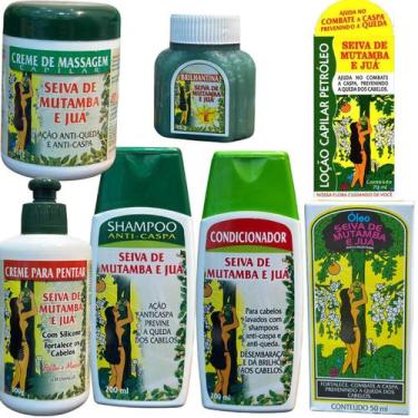Imagem de Kit Seiva de Mutamba e Juá Com 7 Produtos
