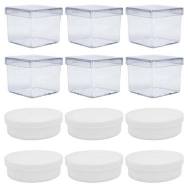 Imagem de Kit Para Doces Festas Caixinhas E Latinhas 5cm Com Tampa - 40 Unidades