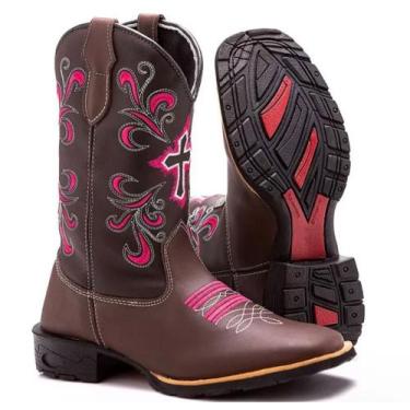 Imagem de Bota Botina Texana Country Cruz Floral - Arthur Boots, 44