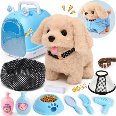 Imagem de Brinquedo Robot Dog Cleboen com caminhada e latido para crianças de 3 