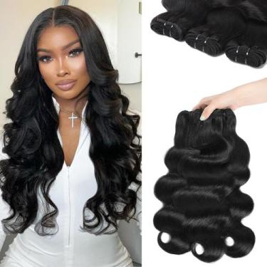 Imagem de Pacotes de cabelo Fdola Body Wave 12A Brazilian Virgin 16cm 18cm 20cm