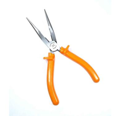 Imagem de Alicate Bico 8pol Meia Cana Longo Reto 42.363.09 Crv Corneta