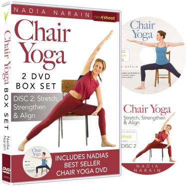 Imagem de Chair Yoga DVD Box Set with Nadia Narain (2 DVDs)