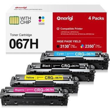Imagem de Conjunto de cartuchos de toner Oorigi 067H MF656cdw para Canon ImageCl