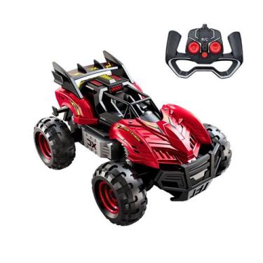 Imagem de Carrinho de Controle Remoto Infantil Diecast Maxi Toys, Vermelho