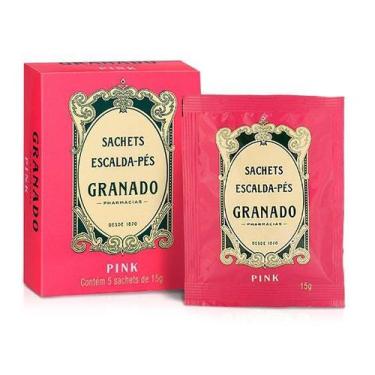 Imagem de Granado Pink Sachets Escalda-pés 5x15g