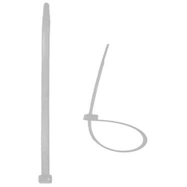 Imagem de Abraçadeira de nylon 2,5x150mm branca com 100 peças - Belfix