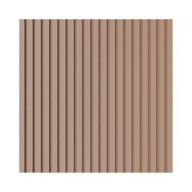 Imagem de Painel Ripado Eva Laminado Autocolante 10cm Play Creme Metro - MeuRoda