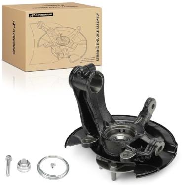 Imagem de A-Premium Junta de direção dianteira direita e conjunto de cubo de rolamento de roda compatível com Honda Pilot 2016-2022, lado do passageiro