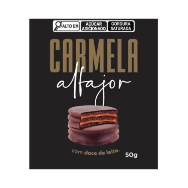 Imagem de Alfajor Carmela com Doce de Leite 50g