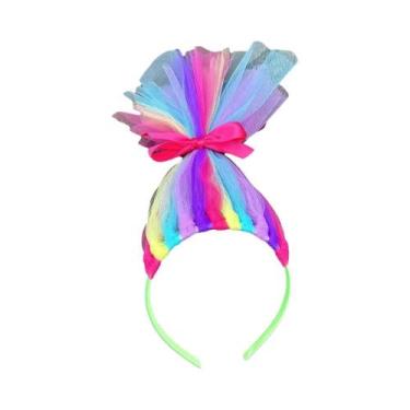 Imagem de Tiara De Festa Da Princesa Poppy Dos Trolls, Acessórios De Cosplay De 