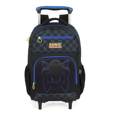 Imagem de MOCHILA LUXCEL INFANTIL SONIC COM RODAS MC49852SO-Masculino