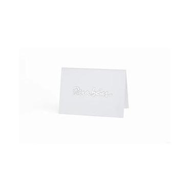 Imagem de Cartão Mini Fabriano Parabens Branco - Teca