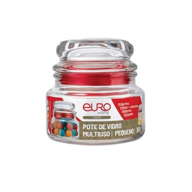 Imagem de VDR1006-VM - POTE DE VIDRO MULTIUSO 350ML VERMELHO - EURO