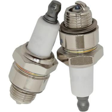 Imagem de 2 peças de rosca enrolada em bobina para velas de ignição adequadas para acessórios de cortador de grama NGK B2LM, 759-3338