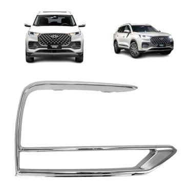 Imagem de MOLDURA FAROL DE MILHA TIGGO 8 PRO 2022 A 2024 LADO DIREITO (CROMADA) - 602001975AA