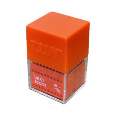 Imagem de 30 Agulhas DBX1 para Máquina de Costura Reta Industrial Cabo Fino - TS