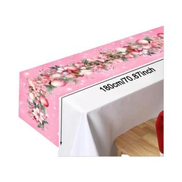 Imagem de Caminho De Mesa De Natal, Decoração Para Casa, Decoração De Mesa De Na