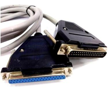 Imagem de Cabo DB37 Macho e Fêmea 5 Metros - Conector Completo - COOPERSALTO