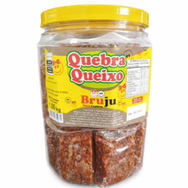 Imagem de Doce de coco Quebra-Queixo Bruju 1,020 kg  Pacote com 20 Unidades