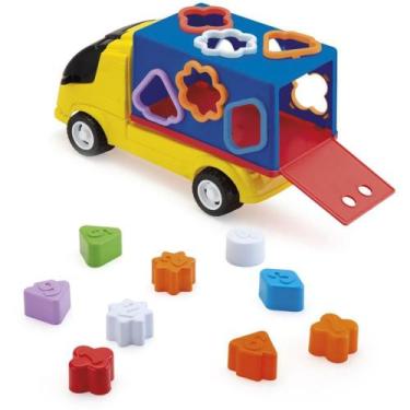 Imagem de Brinquedo Educativo Caminhao com Formas - Monte Libano