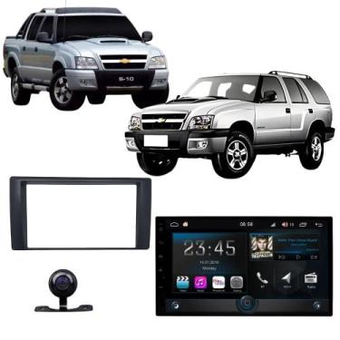 Imagem de KIT MULTIMIDIA ANDROID CHEVROLET S10 PITBULL E BLAZER 2001 a 2011 com 