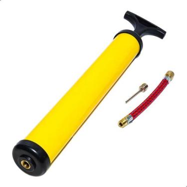 Imagem de Bomba de Ar Manual para Infláveis e Bolas 29x4cm Compacta e Eficiente 