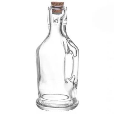 Imagem de Garrafa de vidro para azeite com rolha Lyor 200 ml