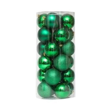 Imagem de Bolas De Natal De 3cm, 24 Peças, Decoração Para Árvore De Natal, Pendu