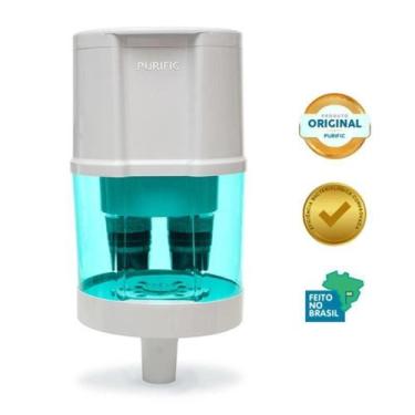 Imagem de Purificador de água purific saúde com refis camadas verde e branco