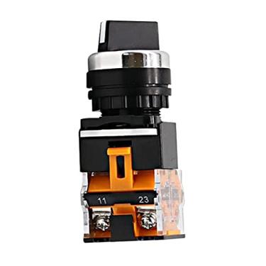 Imagem de Botão Seletor de 3 Posições Selecionar Seletora 2NO 10A 380V -20X3