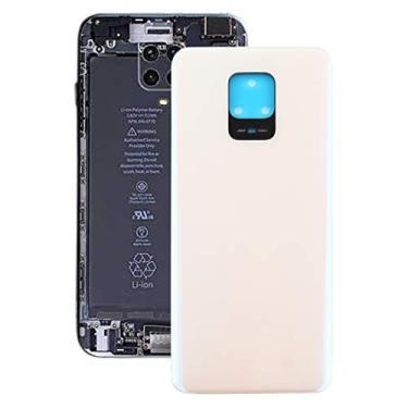 Imagem de HONGYAN Peças de substituição de telefone celular Tampa traseira da bateria original para Xiaomi Redmi Nota 9s / Redmi Nota 9 Pro/Redmi Nota 9 Pro Max Acessórios telefônicos