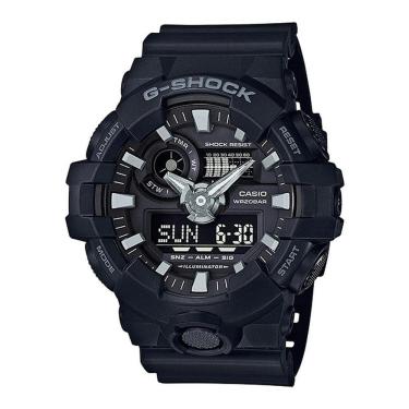 Imagem de Relógio Casio Masculino G-Shock Preto Analogico-Digital GA-700-1BDR