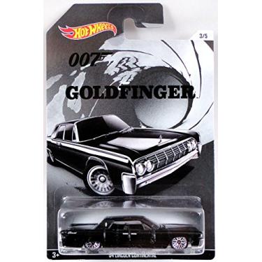 Imagem de Hot Wheels, 2015 James Bond 007, Goldfinger '64 Lincoln Continental Black 3/5