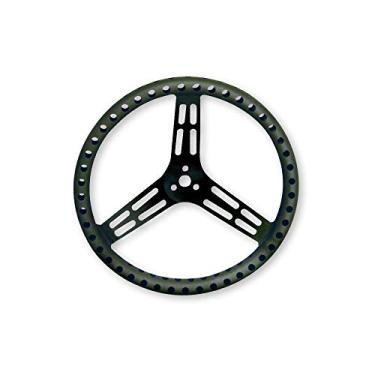 Imagem de Longacre 52-56833 14" Alum Drilled Steering Wheel, Dish, Blk