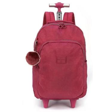 Imagem de Mochila com Rodinhas UP4YOU REF: MC51610UP- VINHO