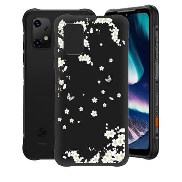 Imagem de AQGGIIXY Capa de telefone para Umidigi Bison X20 (6,5 polegadas), capa protetora ultrafina de TPU macio à prova de choque, antiarranhões X antiderrapante para Umidigi Bison X20 - WM91
