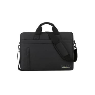 Imagem de Bolsa para Notebook de 15,6 Polegadas, Revestimento Oxford à Prova D'Água, Compartimento Almofadado (Preto)