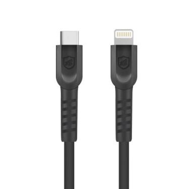 Imagem de Cabo Dual Shock Lightning / Type C - Preto - 1,2m - GShield