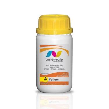 Imagem de Combo 5 Toner Refil TankFull Para HP 304A CC532A Yellow - HP CM2320 CP