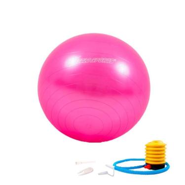 Imagem de Bola de Ginástica Gold Sports Pro 85cm Com Bomba de Encher Anti Explosão-Unissex