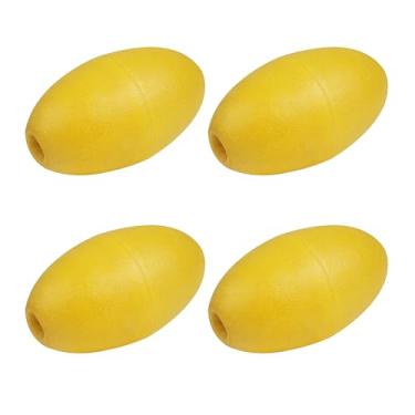 Imagem de Flutuadores de corda boia marítima flutua em águas profundas, marcador de pesca, boias de âncora, flutuador para barcos, natação, caiaque, caranguejo, trilha, doca, piscina (8 peças 7 x 13 cm)