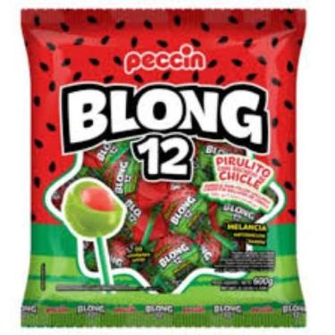 Imagem de Pirulito Blong 12 Sabor Melancia 24Un - Peccin