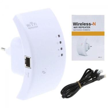 Imagem de Repetidor / Expansor De Sinal Wireless Com 2 Antenas - 300Mbps - Lenha