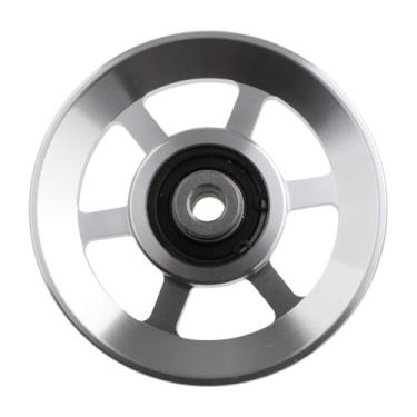 Imagem de menolana Rolamento de fitness polia roda liga alumínio cabo máquina equipamento treinamento força silencioso portátil leve substituição, 10.5 Cm