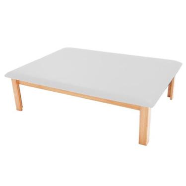 Imagem de Tablado Divã Baixo Fisioterapia Neurológica Reabilitação BRANCO - INDU