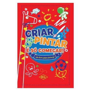 Imagem de Criar E Pintar É Só Começar - Vermelho