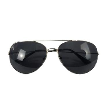 Imagem de Jade Fashion, Fantasia Capitão da Marinha Masculino Adulto Completo com Óculos Tamanho:P