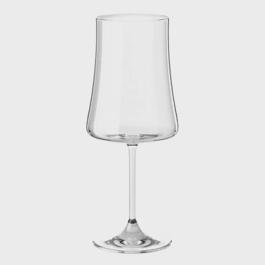 Imagem de Taça de Vinho e Água Cristal 460ml Com Titânio Pleasure 1 peça - Haus Concept 56413/101