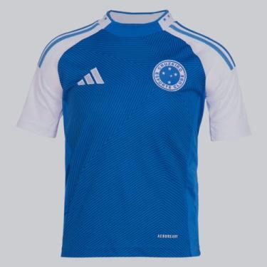 Imagem de Camisa Adidas Cruzeiro I 2025 Juvenil, 16 ANOS